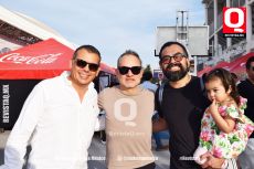 A   Ricardo Lagunes, Óscar Webber y Manuel Ramírez