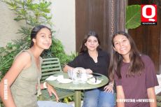 Natalia Castro, Alondra Ramírez y Miranda Retana