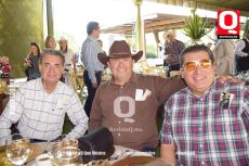 Alejandro Silva Arroyo, Ramón Servín y Héctor Flores