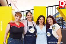 Delia Rodríguez, Marisol Saenz, Julieta García y Gabriela Barrón