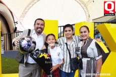 Norberto Hernández,  Claudia Garnica,  Norberto Hernández y Andrea Isabella