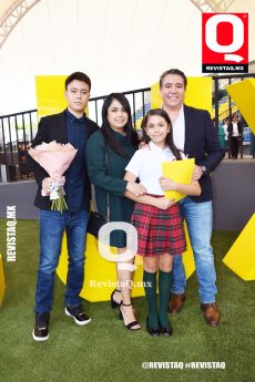 Patricio Ramírez, Emma García, Julieta Ramírez y Juan Ramírez