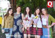 Majo Orozco,  Laura Sánchez,  Paz Orozco,  Luciana Navarro y Sandra Rabell