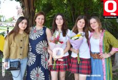 Majo Orozco,  Laura Sánchez,  Paz Orozco,  Luciana Navarro y Sandra Rabell