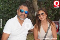 Carlos Guzmán y Erika Falcón