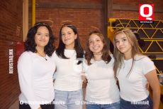 América Martínez,  Daniela Negrete,  Angela Renteria y Fer Cruz