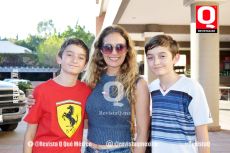 Leticia Hernández, Myriam de Bassignana y Gian Bassignana
