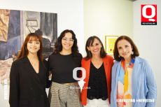 Esmeralda Mares, Mtra. Bárbara Zapiain,  Compositora Liz Espinosa Terán e  Maestra Isis Yepez