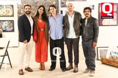A   Juan José Sánchez, Paula Zaldivar, Andrés Labiaga, Pablo Pittaluga y César Jiménez