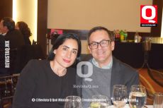 A    Fernanda Arena y Hugo García
