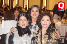 Paulina Flores,  María José González y Vicky García