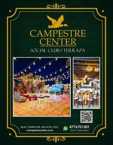 Salón Campestre Center Salón de Eventos & Terraza León, Gto.