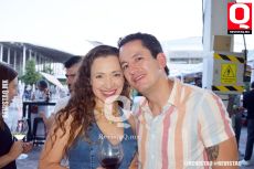 Sindy Martínez y Enrique Milán