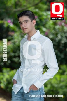 Óscar Romo buen estudiante de la prepa Anáhuac