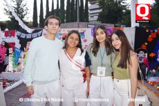 Emilio Robles,  Dulce Gómez,  Victoria Rivera y Nicole Castillo