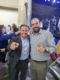 Enrique Avilés y Jonathan González