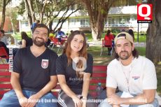 Ricardo Rosas, Viri Bonilla y Carlos Moreno
