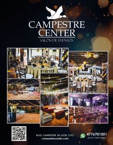 Salón Campestre Center Salón de Eventos & Terraza León, Guanajuato