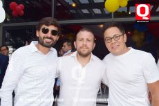 Luis Miguel García, Diego Güemes y Jaime Güemes
